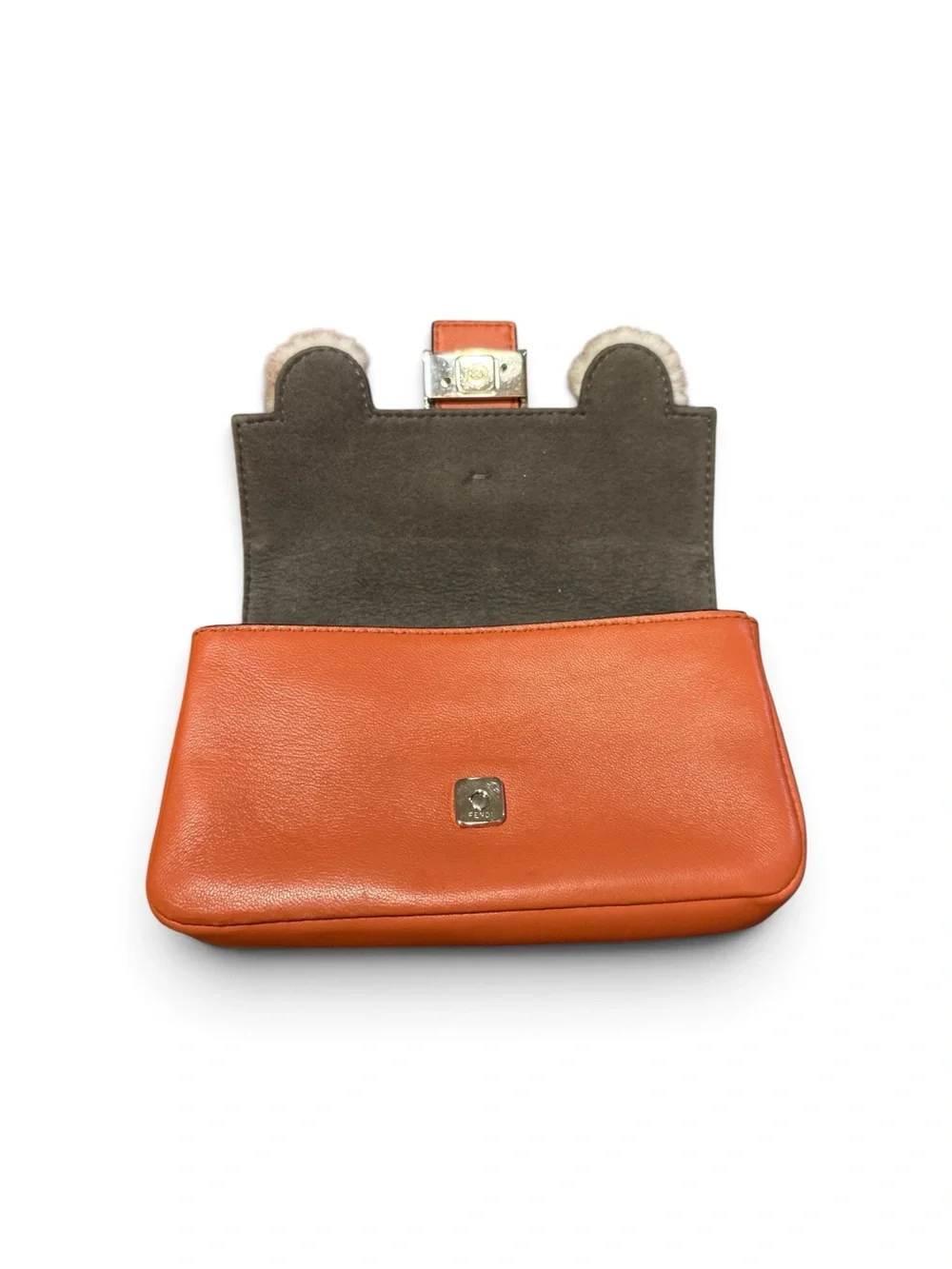 Fendi Micro Monster Baguette Clutch